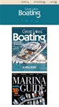 Mobile Screenshot of greatlakesboating.com